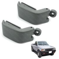 ราคา ตัวล็อกกระจก แค็ป ตัวล็อคกระจกแคป ตัวล็อคแค็ป ที่ล๊อคกระจกแค๊ปหลัง ที่ล็อกแค็ป สีดำด้าน 2ชิ้น ซ้ายและขวา สำหรับ Mazda Magnum B2200 มาสด้า แม็กนั่ม 2ประตู สินค้าราคาถูก คุณภาพดี rear window latch (1346