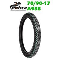 ราคา COBRA ยางนอกมอเตอร์ไซค์ 70 90 17 A958 2 50 17 (409239004)