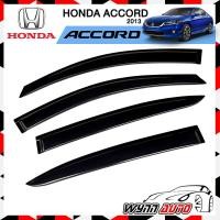 ราคา RBS กันสาดรถยนต์ HONDA ACCORD ปี 2013 2018 สีดำ คิ้วกันสาดรถยนต์ กันสาดประตูรถยนต์ คิ้วกันสาดประตูรถยนต์ อุปกรณ์แต่งรถ (718536565)