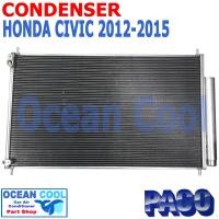 ราคา แผงแอร์ ฮอนด้า ซีวิค 2012 2015 CD0060 CONDENSER HONDA CIVIC FB รังผึ้งแอร์ แผงรังผึ้ง แผงคอยล์ร้อน คอนเดนเซอร์ อะไหล่ แอร์ รถยนต์ 2555 2558 (1359272325)