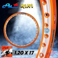 ราคา ล้อ COM MINI 1 20 X 17 ขอบยก จำนวน 1 วง มีให้เลือกหลายสี วงล้อคอม ขนาด 1 20 ขอบ 17 ของแท้ การันตีของแท้ 100 วงล้ออลูมิเนียมสำหรับรถจักรยานยนต์ (1552106314)