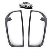 ราคา ครอบไฟท้าย ซ้าย ขวา จำนวน 1คู่ สีเครฟล่าดำ Nissan Navara NP300 NP 300 D23 นิสสัน นาวาร่า เอ็นพี 2ประตู 4ประตู ปี 2014 2015 2016 2017 2018 สินค้าราคาถูก คุณภาพดี Carbon Tail Lamp Cover (1451652603)