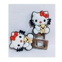 ราคา แพ็คคู่ หัวเสียบเข็มขัดนิรภัยเพื่อตัดเสียงเตือนที่เสียบเบลหลอก KITTY ตัวยาง KITTY WHITE สุดน่ารัก (1008642401)
