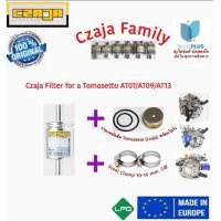 ราคา กรองแก๊ส CZAJA 12 12 mm พร้อมกรองหม้อต้ม และ Steel Clamp 10 16 mm (785486367)