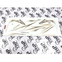 ราคา สติกเกอร์ CLICK110 i รุ่น13 ปี2009 ติดรถสีขาว ส้ม (1255150259)