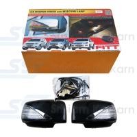 ราคา ฝาครอบกระจกมองข้าง DMAX12 FITT สีดำ523มีไฟLED 41 002G3PQ4 1 คู่ (388565506)