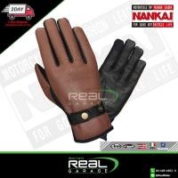 ราคา ถุงมือหนังคลาสสิคขี่มอเตอร์ไซค์ NANKAI SDG 785 (1391972467)