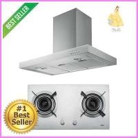 ราคา ชุดเตาฝัง พร้อมเครื่องดูดควัน TEKA LINEA รุ่น LDH 90+S72 2G สีสเตนเลส **คุ้มที่สุด!** (6284570290)