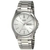 ราคา Casio Standard นาฬิกาข้อมือสุภาพบุรุษ สายสแตนเลส รุ่น MTP 1239D 7A สีขาว (6168880242)