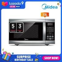 ราคา Midea Microwave Oven ไมเดียไมโครเวฟ ฟังก์ชั่นย่าง ฟังก์ชั่น Quick Cook 30นาที ความจุ 23 ลิตร รุ่น MMO 237GDS สีเทา (403742625)