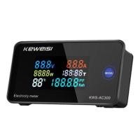 ราคา KEWEISI KWS AC300 Digital Voltmeter AC 50 300V Voltage 45 65Hz Power Energy Meter LED Wattmeter (7150522788)