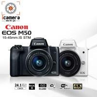 ราคา กล้อง Canon Camera EOS M50 Kit 15 45 mm IS STM เมนูไทย รับประกันร้าน i camera 1ปี (661750147)