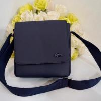 ราคา กระเป๋าสะพายข้าง Lacoste ลาคอส สีดำ สีกรม (6069304479)