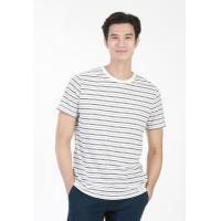 ราคา John Henry เสื้อยืด Single Jersey Stripe รุ่น JH S9TS0073 SM สีเทา (7671169130)