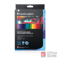 ราคา Renaissance สีไม้ สีไม้ระบายน้ำ 36 สี จำนวน 1 กล่อง (109707360)