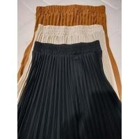 ราคา กระโปรงพลีท มี 3 สี เทถูกๆ 160 ยาว 18 ครีม ชานม ดำ (9855422756)