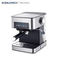 ราคา Coffee Machines Accessories Worldtech เครื่องชงกาแฟอัตโนมัติ หน้าจอสัมผัส รุ่น WT CM404 เครื่องทำกาแฟ Coffee Machine พร้อมชุดด้ามชงกาแฟ ผ่อน 0 (9854012284)
