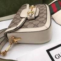 ราคา VIP GIFT หนังแท้ GUCCI Horsebit 1955 mini bag GG Supreme canvas ที่สุดของรุ่นที่ฮอตหนักมาก คอลเลคชั่นที่ยอดขายดีตั้งแต่ (11035856724)