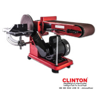 ราคา CLINTON เครื่องขัดกระดาษทรายแท่นสายพาน 190 มิล 375 วัตต์ รุ่น BD 46N (9574646376)