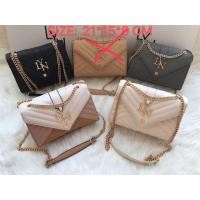 ราคา Lyn Outletแท้ กระเป๋าสะพายข้างทรงจดหมาย (10586658171)