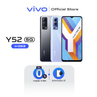 ราคา Vivo วีโว่ Mobile โทรศัพท์มือถือ สมาร์ทโฟน รุ่น Y52 5G กล้อง 48MP แบตเตอรี่ 5000mAh หน้าจอ6 58นิ้ว Ram 4 128GB ประกันเครื่อง 2 ปี (9511072258)