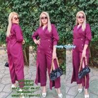 ราคา ชุดจั๊มสูทขายาวสาวอวบ J030zaraงานสวยอลังมากคะดูหรูดูแพงดูเพรียวสุดๆ จั๊มไซส์ใหญ่ เสื้อผ้าบิ๊กไซส์ ชุดออกงานคนอ้วน (7493800572)
