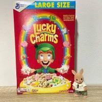 ราคา พร้อมส่ง Lucky Charms Cereal with Marshmellows 422g Large Size ซีเรียล ลักกี้ชามส์ Best Before May July 2022 (8594798505)