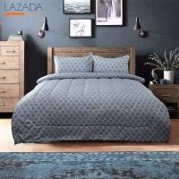 ราคา ผ้าปูที่นอน ผ้าไมโครเทค KASSA HOME รุ่น MC10 255T ขนาด 3 5 ฟุต ชุด 3 ชิ้น สีเทา คุณภาพดี (11088330870)