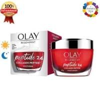 ราคา Olay Regenerist Collagen Peptide24 Moisturiser Cream 50g Serum 30ml โอเลย์ รีเจนเนอรีส คอลลาเจน เปปไทด์24 มอยส์เจอไรเซอร์ ครีม 50 กรัม เซรั่ม 30มล โอเลย์สีแดง (9405169764)
