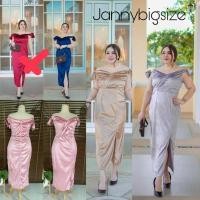 ราคา ชุดออกงานสาวอวบ เดรสสายเดี่ยว ราตรียาว ชุดราตรีแบบใหม่ค่ะ ผ้ากำมะหยี่ ยืด เหมาะออกงาน เพื่อนเจ้าสาวสวยหรู อก40 48 (12066051677)