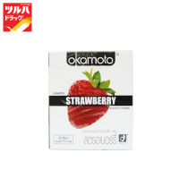 ราคา OKAMOTO STRAWBERRY ถุงยางอนามัยโอกาโมโต สตรอเบอร์รี่ (3663668826)