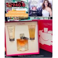 ราคา น้ำหอม Lancome La Vie Est Belle EDP SET Shower Body Lotion gift set ลิมิเตด (12383096589)