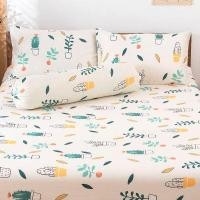 ราคา TOPHOMEE ผ้าปูที่นอน6ฟุต ผ้าปูที่นอน5ฟุต ผ้าปูที่นอน3 5 ฟุ ผ้าปูที่นอน3 5 ลายการ์ตูน Aloe cotton ผ้าปูที่นอน (11644344047)