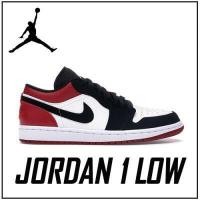 ราคา รองเท้าผ้าใบ NIKE Jordan 1 Low Black Toe Size36 45 รองเท้าnike รองเท้าไนกี้ รองเท้าแฟชั่น sneaker lazada ส่งฟรี เก็บปลายทาง เคอรี่ (8097264058)
