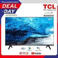 ราคา ANDROID TV FULL HD TCL สมาร์ททีวี 40 นิ้ว LED Wifi 1080P Android TV Smart TV รุ่น 40S6500 HDMI USB DTS google assistant Netflix Youtube Gigital TV 0 1 5G RAM 8GROM Voice Searc (12313079902)