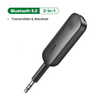 ราคา UGREEN 2 in 1 เครื่องรับส่งสัญญาณ Bluetooth ตัวรับสัญญาณ Bluetooth 5 0 อะแดปเตอร์ไร้สาย 3 5 มม อะแดปเตอร์ Latency ต่ำสำหรับระบบเสียงภายในบ้าน (9524536874)