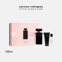 ราคา ชุดเซ็ทน้ำหอม Narciso Rodriguez For her Eau De Toilette X Mas Set 100ml 10ml Body Lotion 50ml ผลิต 16 Jul 21 (10901587048)