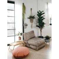 ราคา INDEX LIVING MALL เบาะนั่งเม็ดโฟมพับได้ รุ่นโฟรี่ สีน้ำตาล (6785300652)
