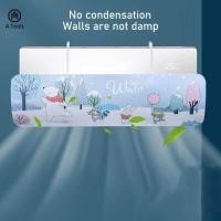 ราคา แผ่นบังลมแอร์ ฝาครอบเครื่องปรับอากาศ ที่กั้นแอร์ ที่เบนทางลม Air conditioning deflector ป้องกันการเป่าโดยตรง แอร์บอร์ดปรับเปลี่ยนทิศทางของลมทางออก ปรับระดับและทิเครื่องแอร์ อุปกรณ์ (15033840086)