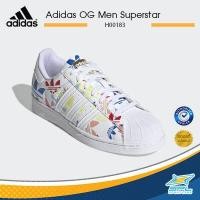 ราคา Adidas รองเท้าอาดิาส รองเท้าผ้าใบ รองเท้าผู้ชาย ซุปเปอร์สตาร์ OG Men Superstar H00182 H00183 3200 (9613225145)