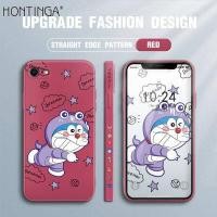 ราคา Hontinga ปลอกกรณีสำหรับ Iphone 6 6S 7 8 Plus SE 2020กรณีการ์ตูนโดราเอมอนอะนิเมะสแควร์ Original ซิลิโคนนุ่มเหลว Edge กรณีรูปแบบคลุมทั้งหมดกล้องป้องกันกรณีปกหลังโทรศัพท์ Softcase สำหรับหญิง (9566931878)