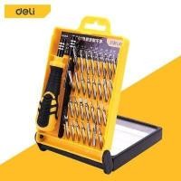 ราคา deli ชุดไขควงเล็ก ชุดไขควง ชุดไขควงอเนกประสงค์ 33 in 1 พร้อม ชุดไขควง พกพาสะดวก สามารถซ่อม นาฬิกา แว่นตา โทรศัพท์มื screwdriver set (11533884666)