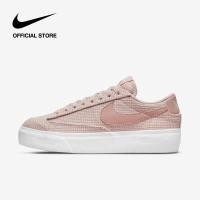 ราคา Nike Women s Blazer Low Platform Shoes Pink Oxford (13972985719)