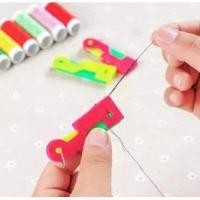 ราคา ที่ร้อยด้าย ที่ร้อยเข็ม ที่สนเข็ม เข็ม ด้าย สนเข็มเย็บผ้า ประหยัดเวลา ใช้งานง่าย เหมาะสำหรับติดบ้าน (10199277774)