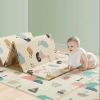 ราคา เสื่อรองคลาน รองนั่ง เสื่อยางพารา 6 ฟุต พับได้ คละลาย (3874934643)