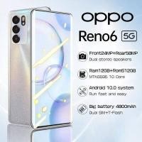ราคา โทรศัพท์ ของแท้ OPPO Reno6 5G โทรศัพท์มือถือ รองรับ2ซิม Smartphone 4G 5G โทรศัพท์สมา แรม12GB รอม512GB โทรศัพท์ถูกๆ มือถือ Mobile phone โทรศัพท์ถูกๆ มือถือราคาถูกๆ โทรศัพท์สำห รับเล (17508069117)