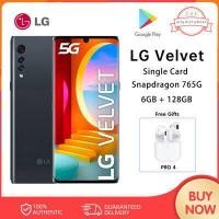 ราคา สมาร์ทโฟน LG VELVET 5G แรม8GB 128GB รอมหน้าจอเดียวโทรศัพท์มือถือ Snapdragon 765G 6 8 โทรศัพท์มือถือหน้าจอ (17520657924)