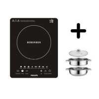 ราคา ประหยัดไฟมาก เตาแม่เหล็กไฟฟ้า Philips 2200W ควบคุมแบบดิจิตอล 5 ความเร็ว ตอบโจทย์การทำอาหารของครอบครัวได้นานนับ 10 ปี ไม่เลว เตาไฟฟ้าครบชุด (19370161587)