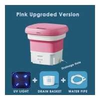ราคา Philips เครื่องซักผ้า mini ฆ่าเชื้อ100 ที่ซักผ้าขนาดเล็ก ถังซักผ้าพกพา เครื่องซักผ้าเล็กพกพา พับเก็บได้ พกพาสะดวก 5L Folding Mini Washing Machine COD (19347110499)