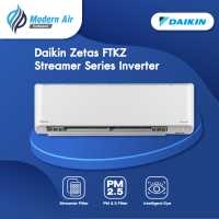 ราคา เครื่องปรับอากาศ ไดกิ้น รุ่น Daikin FTKZ Zetas Streamer Series Inverter (16429208298)